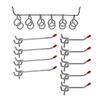 Multipurpose 114pcs Pegboard Hook Collection with Bins Accessory for Streamlineds Storage In Kitchen and Workspaces