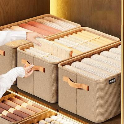 1PC armadio organizzatore vestiti organizzatore scatola di immagazzinaggio scatola di immagazzinaggio casa vestiti pieghevole organizzatore del cassetto
