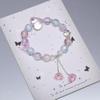 Mori Style Starry Sky Crystal Butterfly Bracelet - Elegant, Versatile Fairy Design for Women and Best Friends