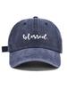 Pink Cat Mom Printed Baseball Cap Casual Adjustable Dad Hat For Outdoor Sports