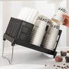 Detachable Design Paper Cup Dispenser Coffee Cup Storage Rack  Countertop Organizer