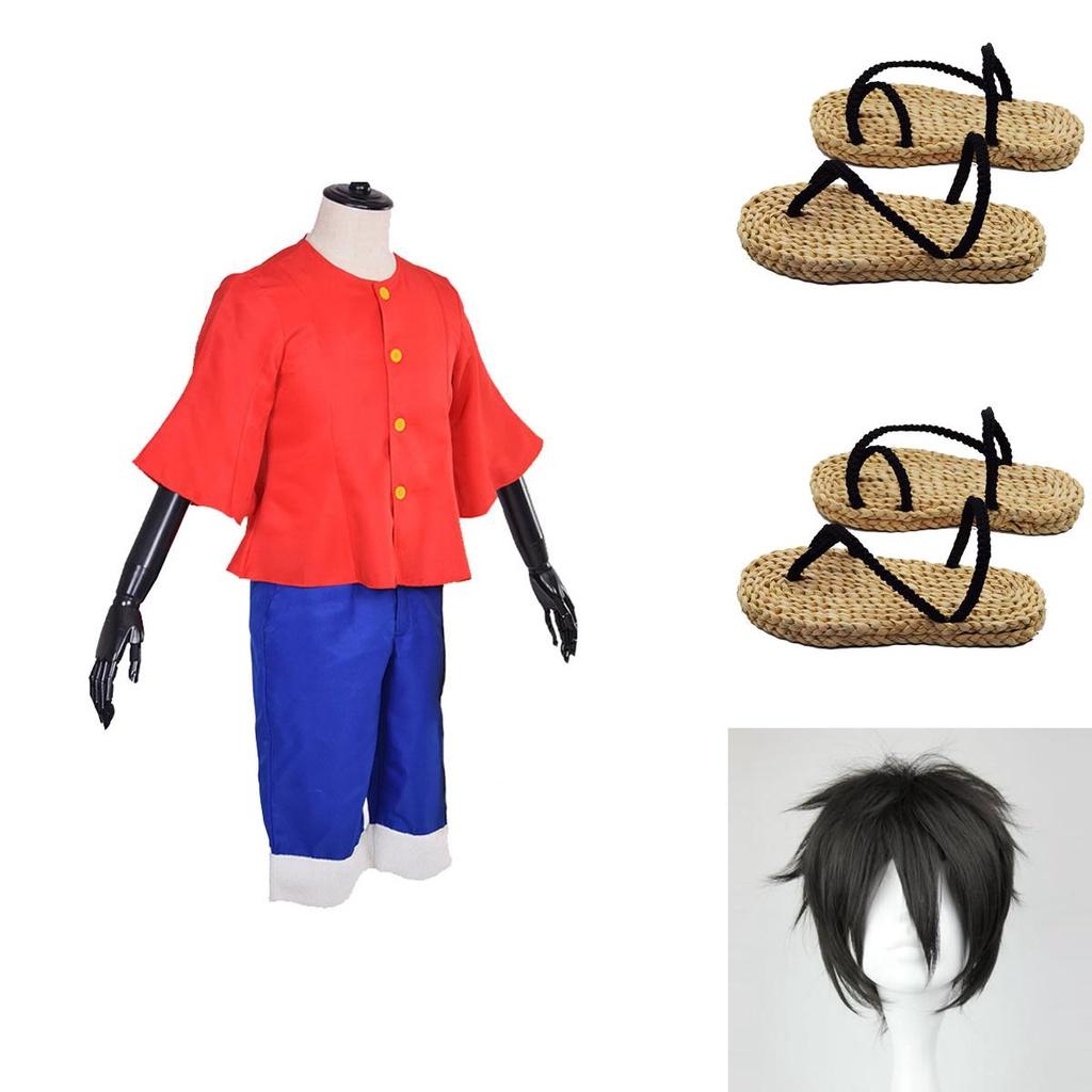 Captivating One Piece Monkey D Luffy New World Costume For Halloween And Cosplay