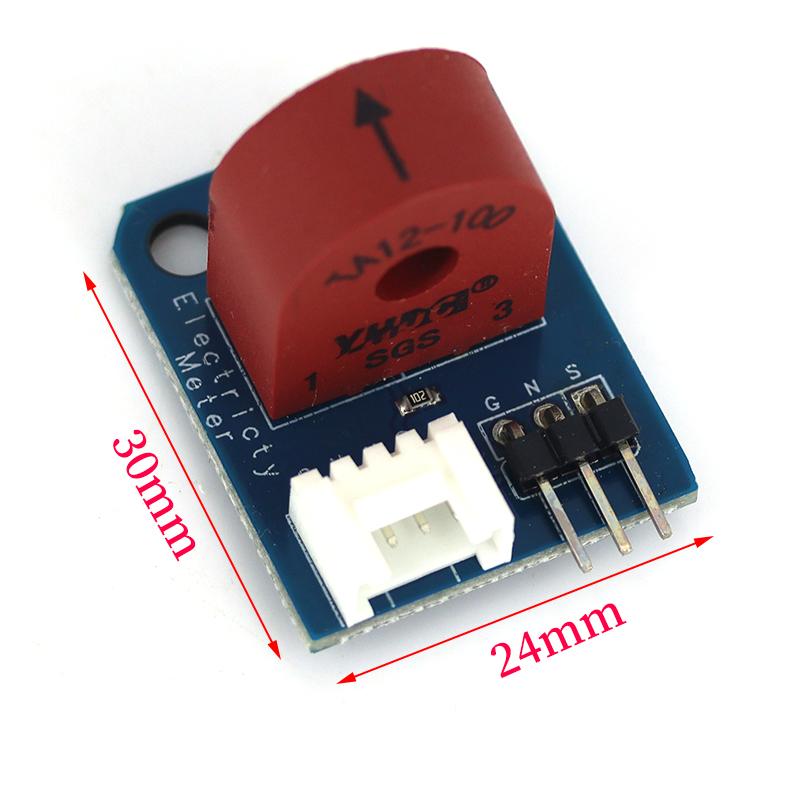 Itead AC Current Transformer 5V Current Sensor Module 0-5A With 3P/4P Interface