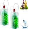 Ice Wine Bag Holder Champagne Beer Cooler Glass Whisky Can Drink Gel Cooling Chiller Bar Accessories 2pc/lot