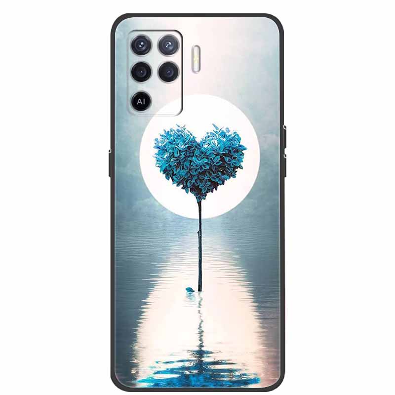 For Coque OPPO Reno5 Lite Case Shockproof Soft silicone TPU Back Cover For Oppo Reno 5Z 5 Lite Phone Case 5Lite CPH2205 Fundas