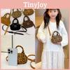 Print Leopard Retro Children Shoulder Crossbody Bag Suitable For Wear Daily
