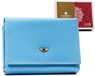 Elegantes Damenportemonnaie aus Naturleder - Peterson