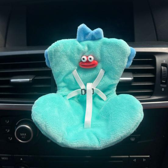 Doll Car Seat with Air Vent Clip Desktop Doll Safety Seat Charming Car Ornament for Doll Collectors And Fans