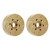 2Pcs Brass Wheel Weights 1.9 2.2in RC Crawler Car Hex Hub Adapter Model Upgrade Parts