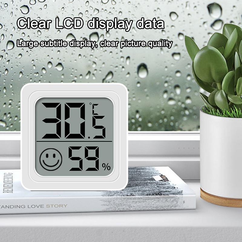 Mini LED Thermometer Digital Thermo-hygrometer Multifunction Electronic Temperature Sensor Humidity Meter Weather Station Home
