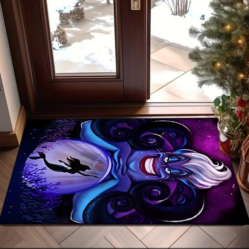 1PC Sea Witch's Tale Rug Game Carpet, Floor Mat for Bedroom Living Room Entryway Rug, Home Decor Idea Gift for Christmas birthday