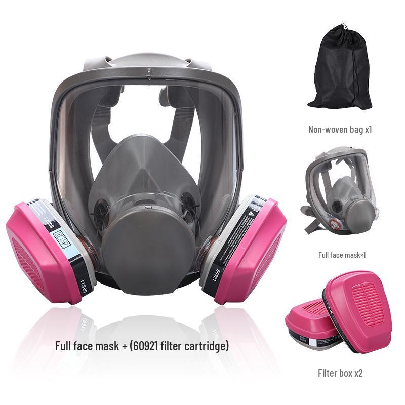Multipurpose Respirator Mask for Spray Painting, Dust, Chemicals, Pesticides, and Decorating - 6800 Style