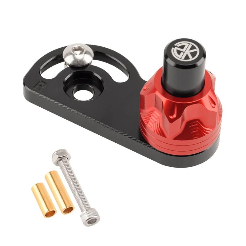 Chekis  Modification Accessories Motorcycle Horn Button Parking Lock Slope Brake Switch Assistant with Limit Screw Does N