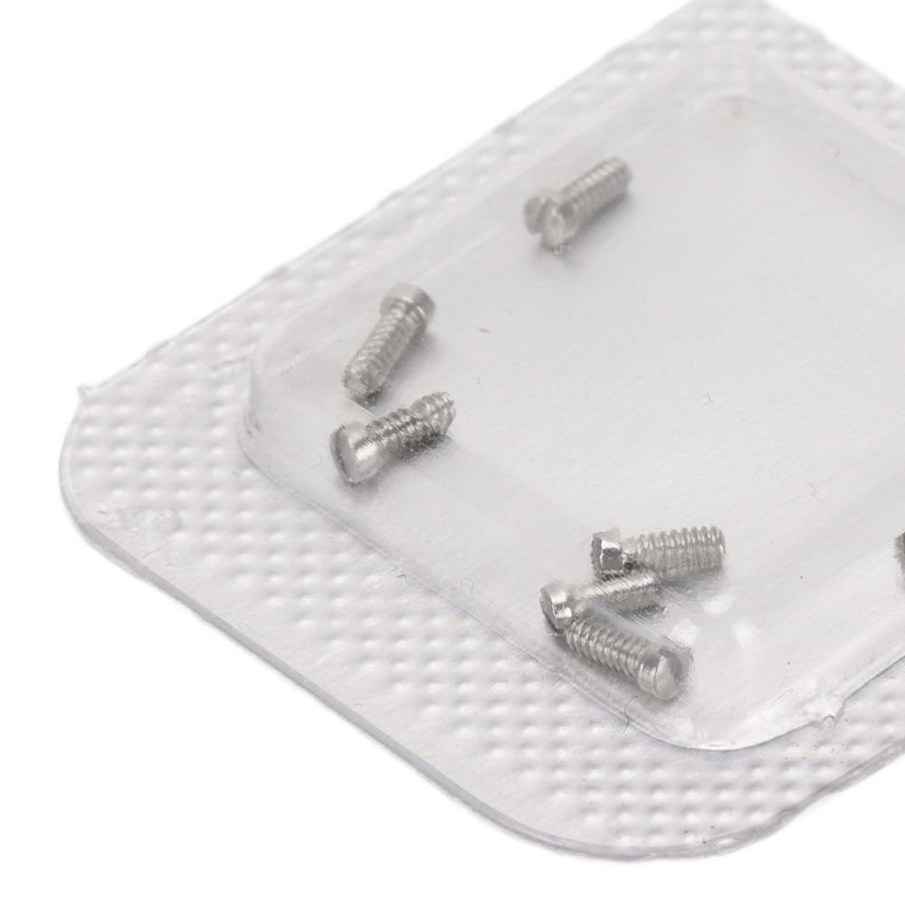 

8pcs Stainless Steel Watch Back Cover Screws Watch Repair Spare Parts Watch Maintenance 1.0*1.4*3.2