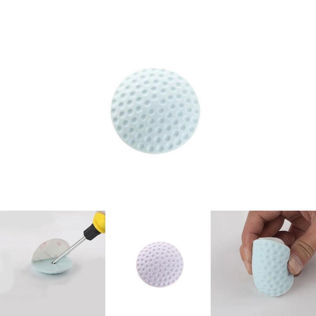 Self-adhesive Door Stopper And Wall Protector Pad For Doorknob Damage Prevention