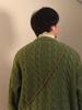 Men's Retro Japanese Cable Knit Sweater - Autumn/Winter Loose Fit, Round Neck Stylish Knitwear