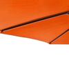Sun Umbrella with Steel Pole Terracotta 225x225x212 Cm