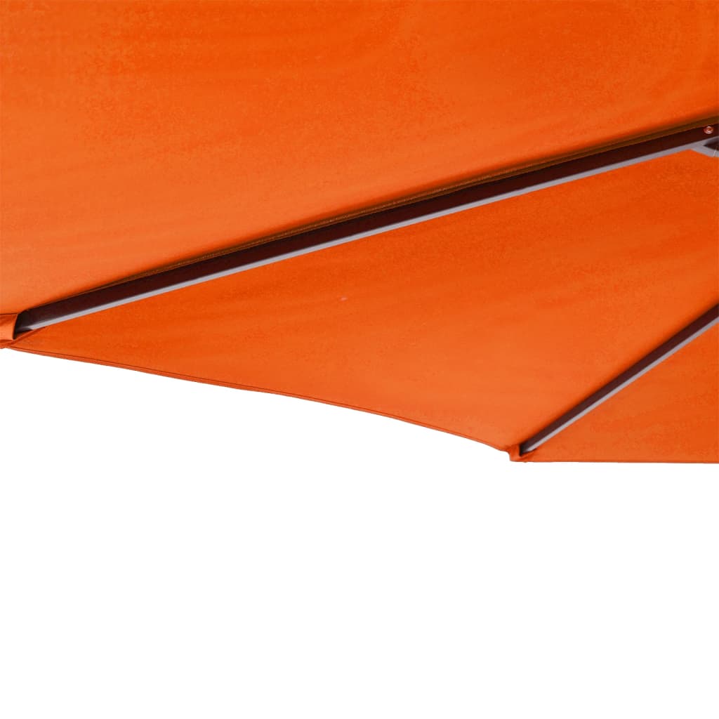 Sun Umbrella with Steel Pole Terracotta 225x225x212 Cm