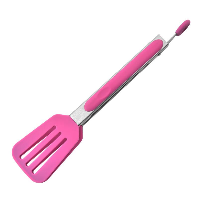 Wutuo Silicone Stainless Steel Food Tongs