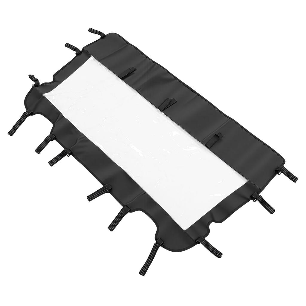 Weiche wetterfeste klare PVC-Rückscheibe für UTV, Staubschutz-Ersatz für Polaris RZR XP 1000 2014 2023