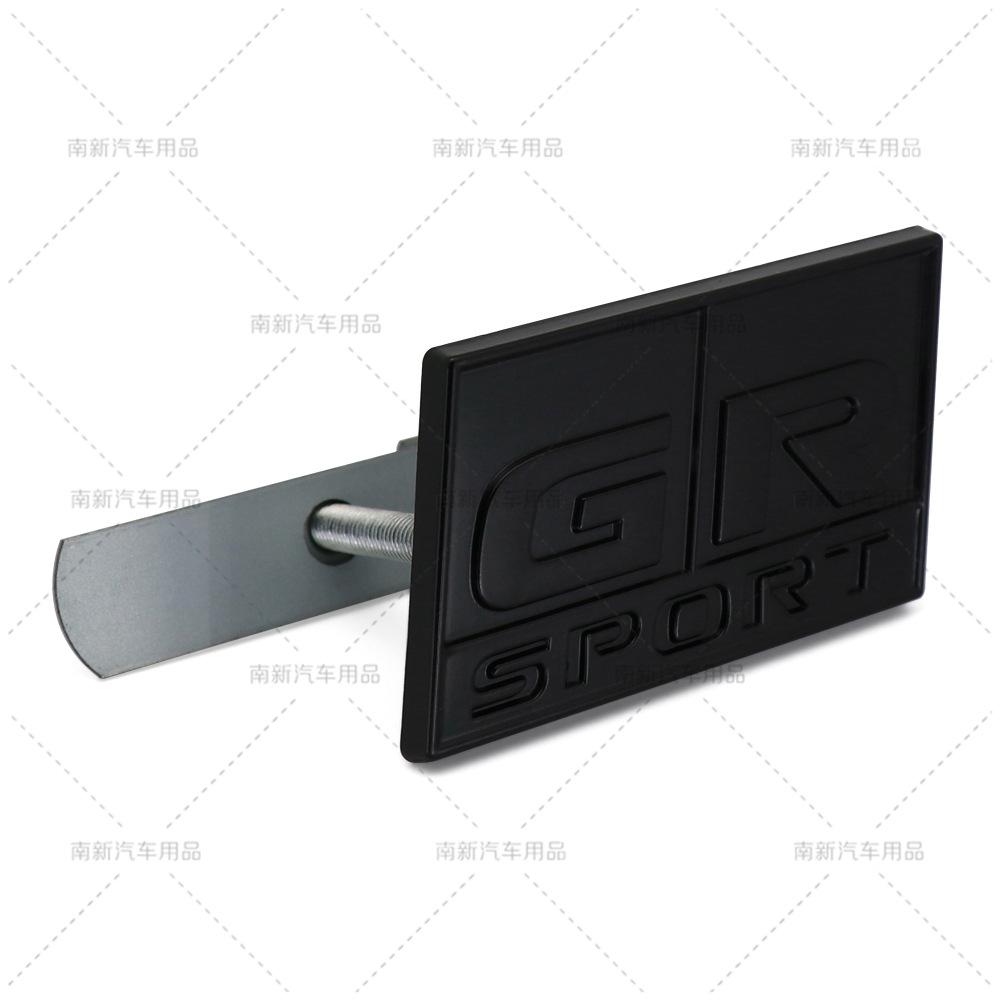 Car Sticker GR Sport Decal Front Hood Grille Emblem Badge for Toyota HV YARiS RZ RC RS Prius Lexus Harrier GRMN Logo Stickers