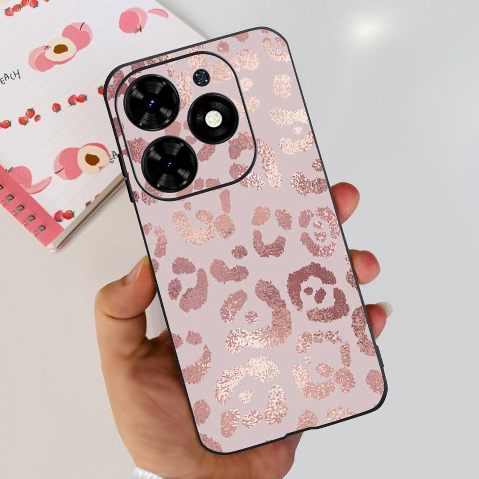Coque Funda For Infinix Hot 40i Hot40i 2023 New Fashion Back Cover Colorful Painting Print Phone Cases On Hot 40 I Soft Matte