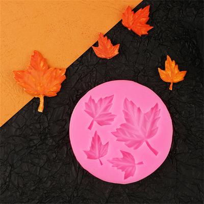 Leaf Modeling Mold Cake Decoration Silicone 20 Grams Baking Mold Silicone Mold Leaf Shape Cake Baking Durable Easy To Clean