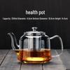 ZISIZ Large Capacity Heat-Resistant Glass Teapot