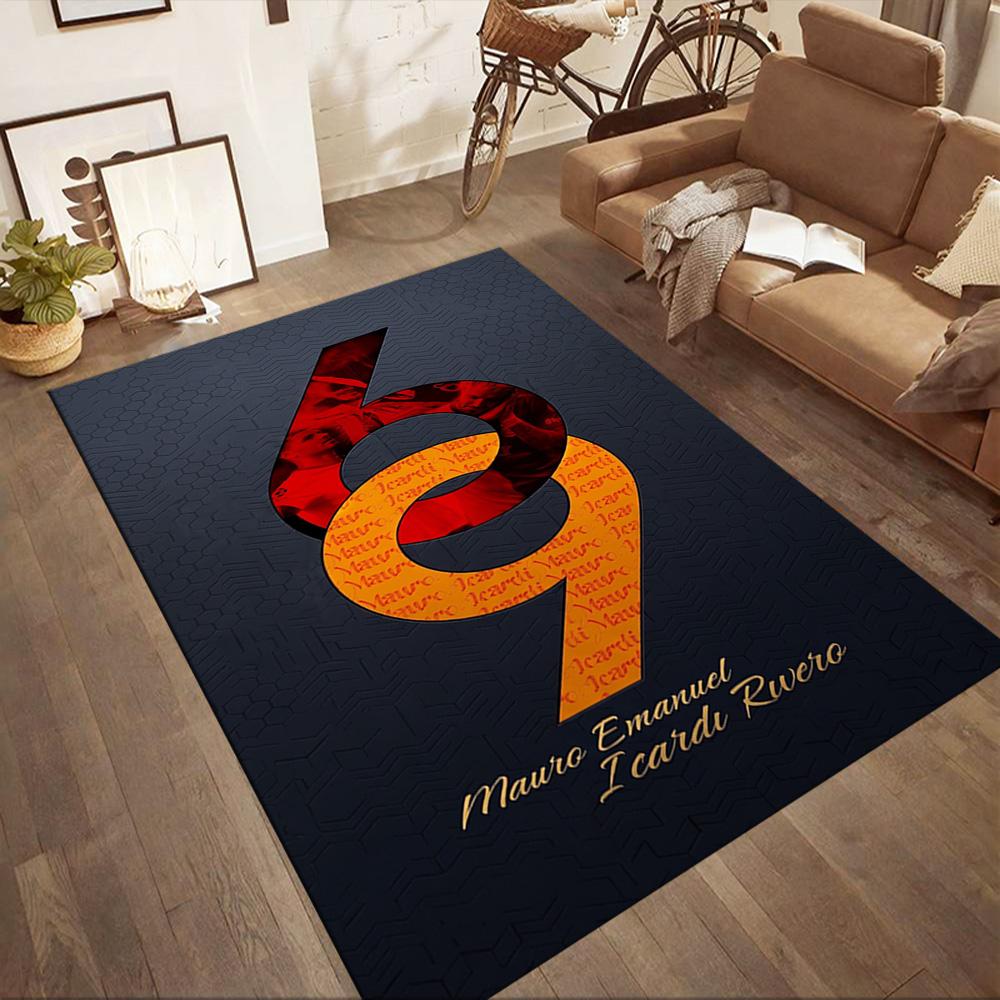 Galatasaray 130 Floor Rug Office Rug Perfect for Hallway Playrooms Kitchen Living Rooms Anti-slip Rug Office home decor Birthday/Christmas Gift
