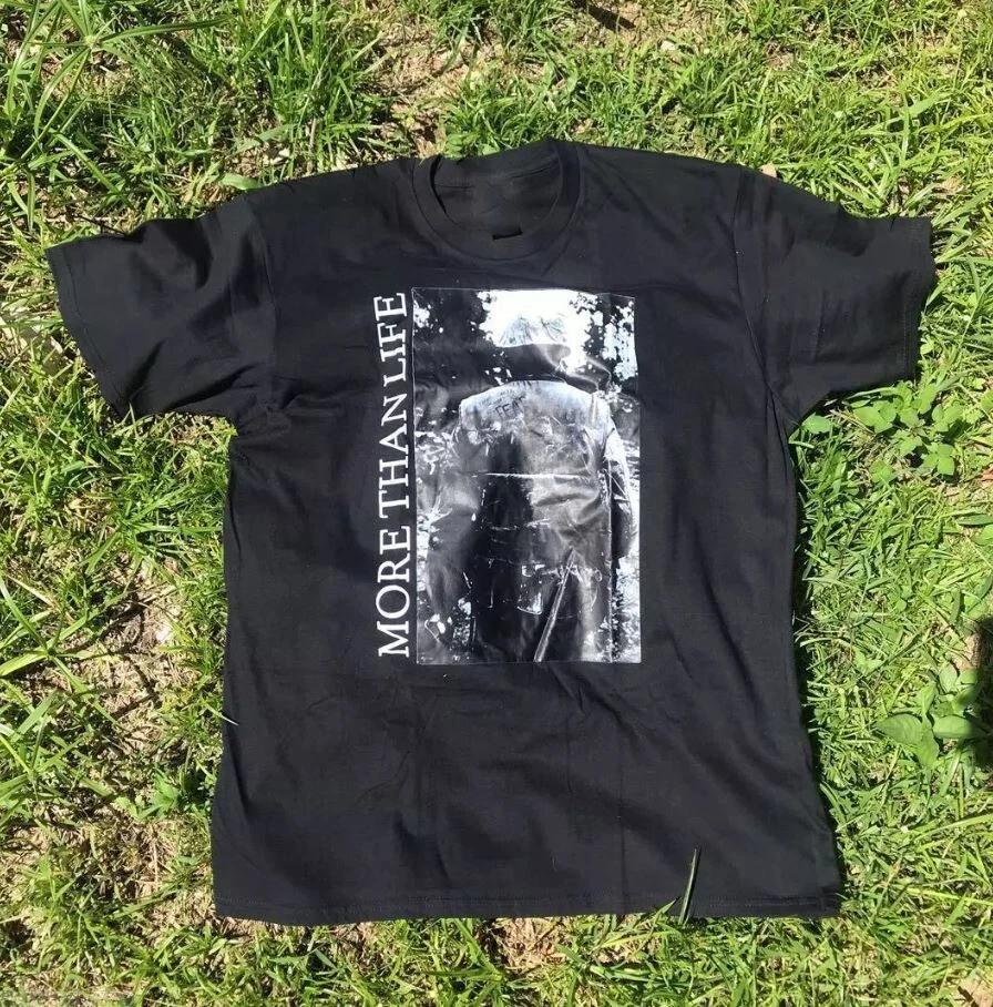 

MORE THAN LIFE Альбом Группы Рок Черная Футболка Полный Размер от S до 4XL UU510 2XL