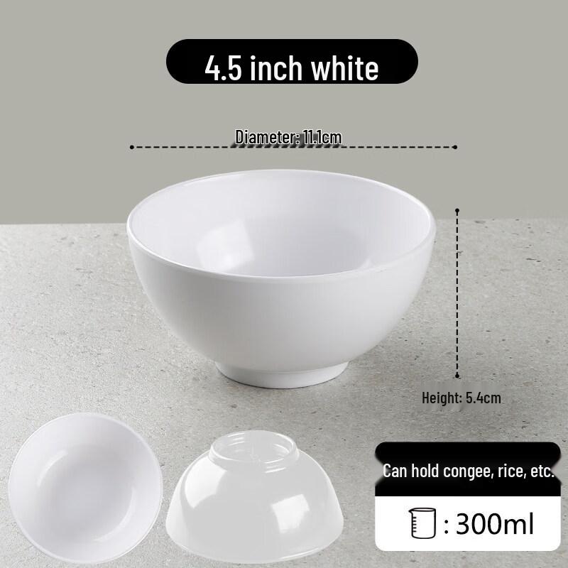 Commercial Melamine Rice Bowl