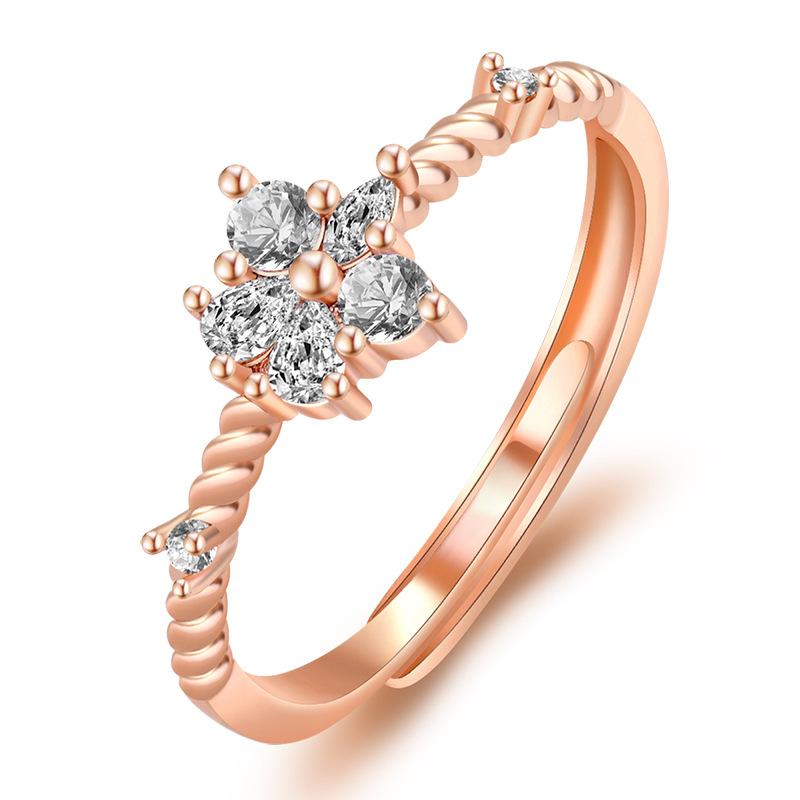 

Классическое кольцо Lindon из медного сплава с цирконием, женские ювелирные изделия, свадебный подарок для вечеринки