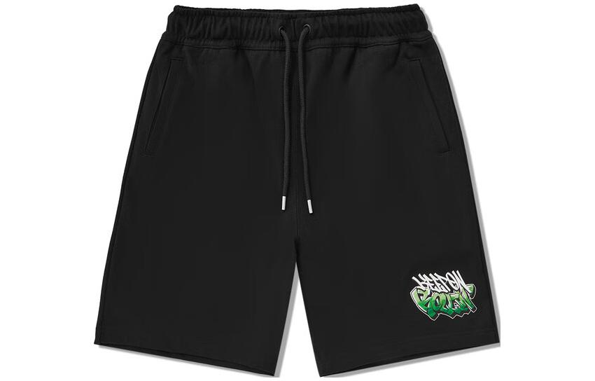 Li Ning Sports Shorts Unisex Black AKSU215-1 M