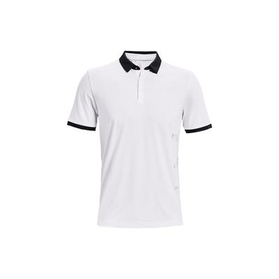 Polo de golf imprimé Curry Vanish Homme Tops Blanc 1361874-100