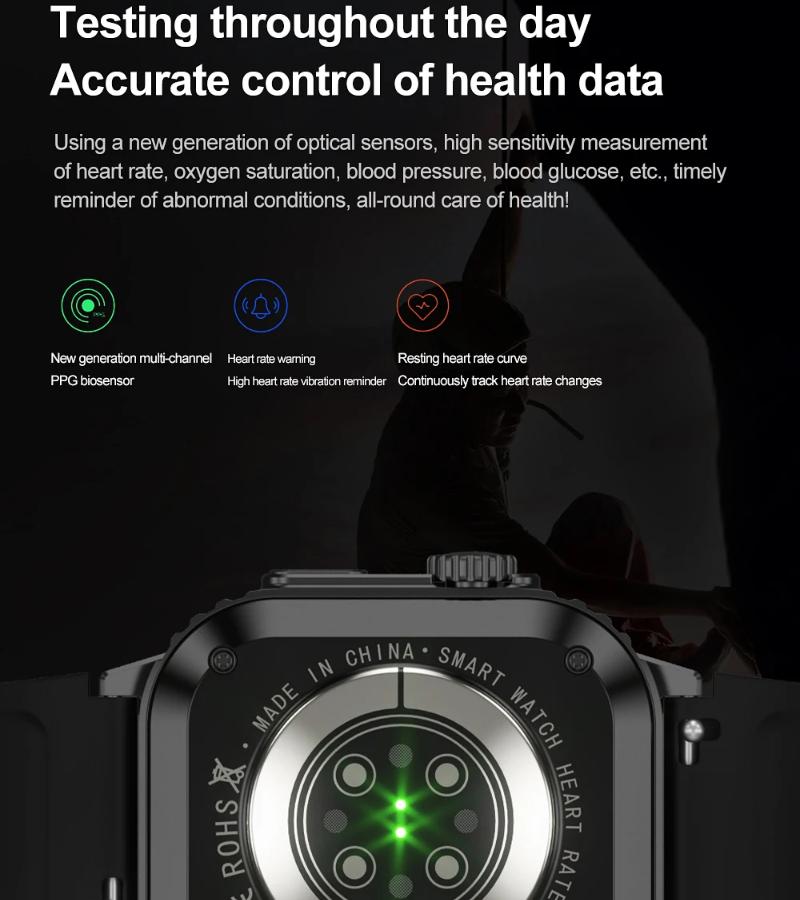 2025 New Military Smart Watch Men Outdoor GPS Sports Fitness Tracker Health Monitor 1.95" BT Call Smartwatch For Xiaomi Huawei