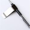 Metal Pen Holder Notebook Leather Retro Notebook Pen Holder Pen Loop with Clips for Journal Notebook Planner Clipboard Office Pocket Calendar