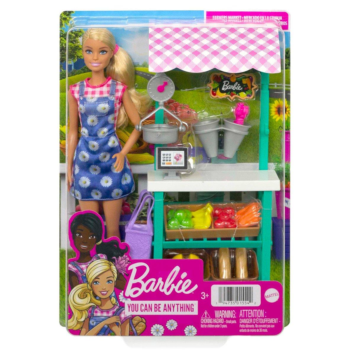 

HCN22 Barbie Çiftçi Pazarı Oyun Seti