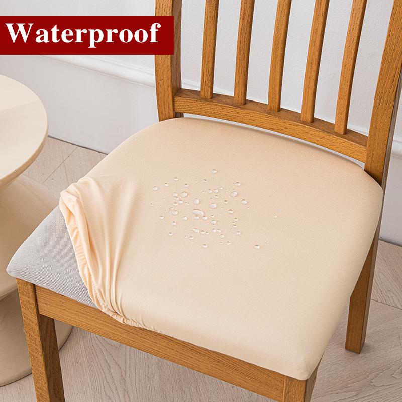 Housse de Siège de Chaise Imperméable pour Salle à Manger Housse de Protection Extensible pour Meubles Housse de Chaise de Salle à Manger pour Cuisine Restaurant Bureau Banquet