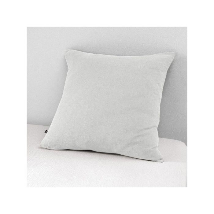 Taie d'oreiller "Gaïa" 60 x 60 cm & 50 x 70 cm "Gaze de Coton" - Gaïa Nuage - 60 x 60 cm - Gaia Nuage -