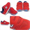Kids Sneakers IZ373 PD2 Baby Children Simple Velcro PD2 [New Balance] (Red/Blue) 13.0cm