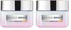L'Oreal Paris Glycolic Bright Cremă de Zi Luminoasă, Cremă de Noapte Iluminatoare, Acid Glicolic într-o Textură Cremă Similară cu Gelul, care Minimizează Vizibil Petele