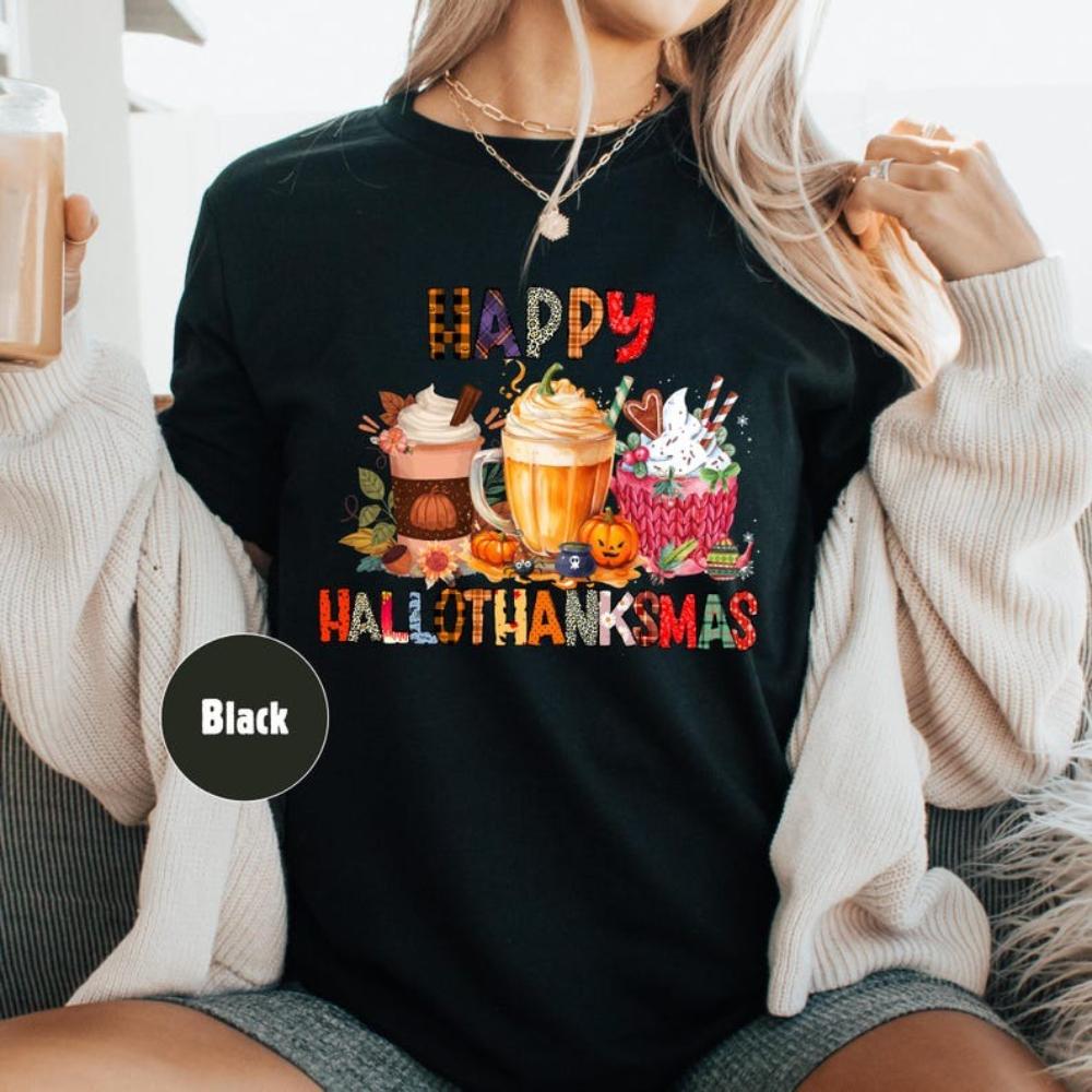 Happy Hallowmas TShirt Women Unisex Autumn All Saints Day Graphic T Shirts Fashion Casual Aesthetic Streetwear Shortsleev