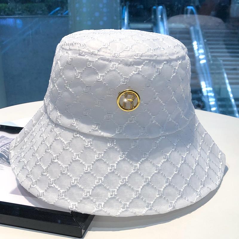 

Женская шляпа от солнца «Рыбак» со стразами – Складная, сетчатый дизайн, идеально подходит для весенне-летней повседневной носки One Size белый