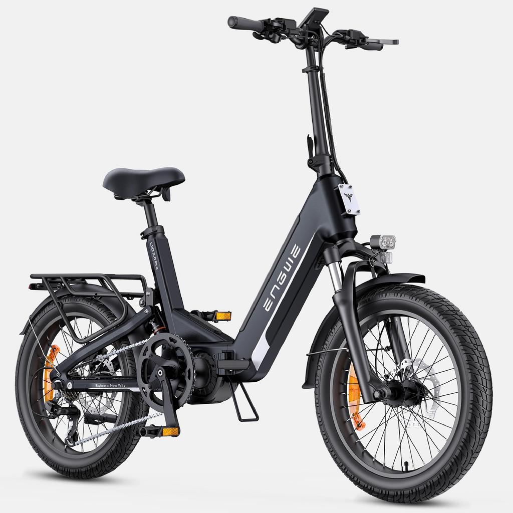 Engwe L20 3.0 Pro Electric Bike 250W 100Nm Mid-drive Motor, 48V 15Ah Battery, 160KM Range, Hydraulic Brakes E-Bike