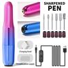 Electric Nail Drill Machine USB Nail File Pen Grinder for Nail Art Manicure Pedicure Polishing Kit Suitable For Filing Nails