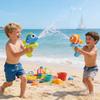 Cartoon-Fisch-Wasserspritzer für Kinder Manuelles Quetschspielzeug für Pool Strand Outdoor-Spiel Sicherer Spaß Sommer Badezimmer Geschenk für Jungen Mädchen