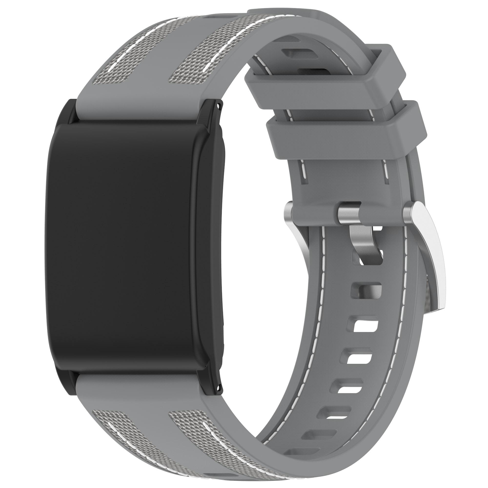 

KALEBOL For WHOOP 4.0 Watch Strap Composite Woven Adjustable Silicone Wrist Band Grey