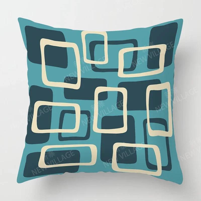 Nordic Fall Home Decor Autumn Throw Pillow Case Sofa Cushion Cover Modern X X X X Geometry