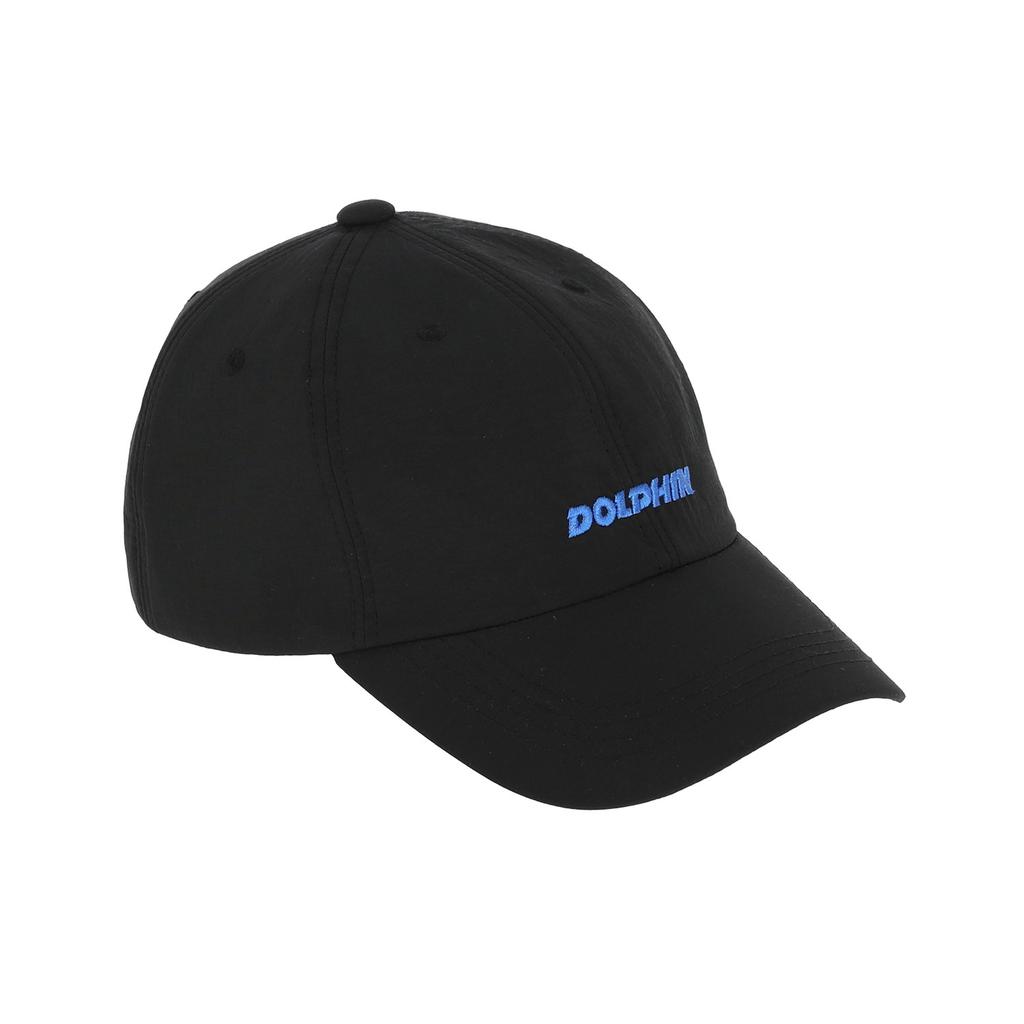 DOLPHIN WAVE APPAREL Dolphin Authentic Embroidered Ball Cap Black