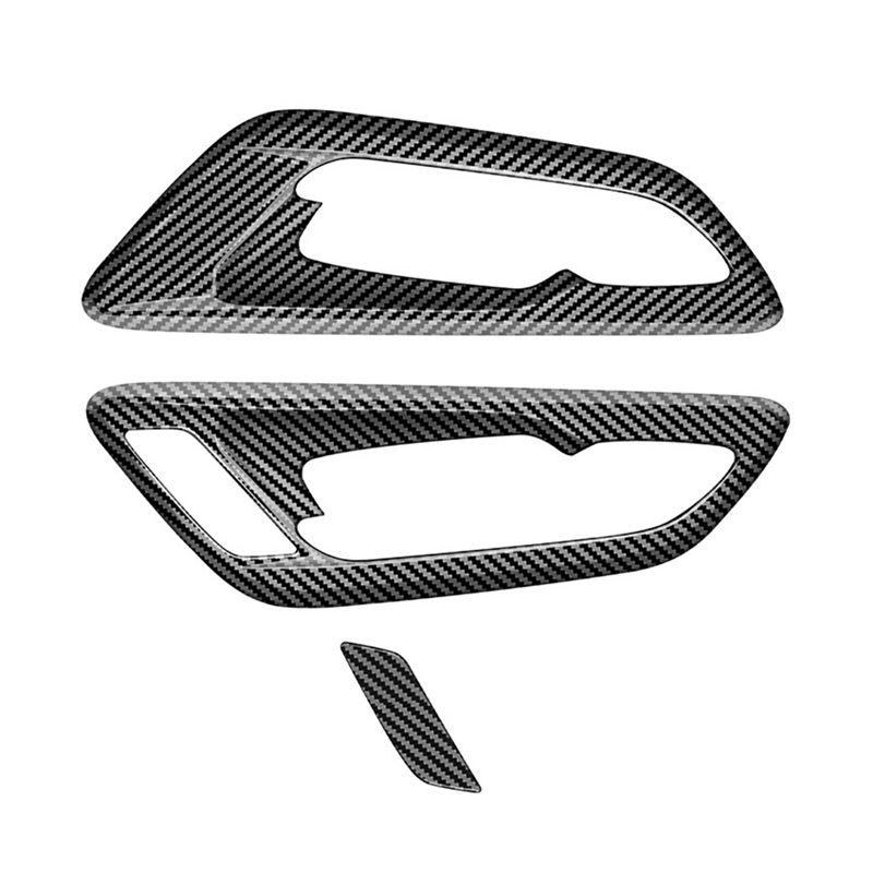 

Portable Car Inner Door Bowl Panel Inside Handle Protector Cover For Toyota Alphard Vellfire 40 Series 2026+ Carbon Fiber